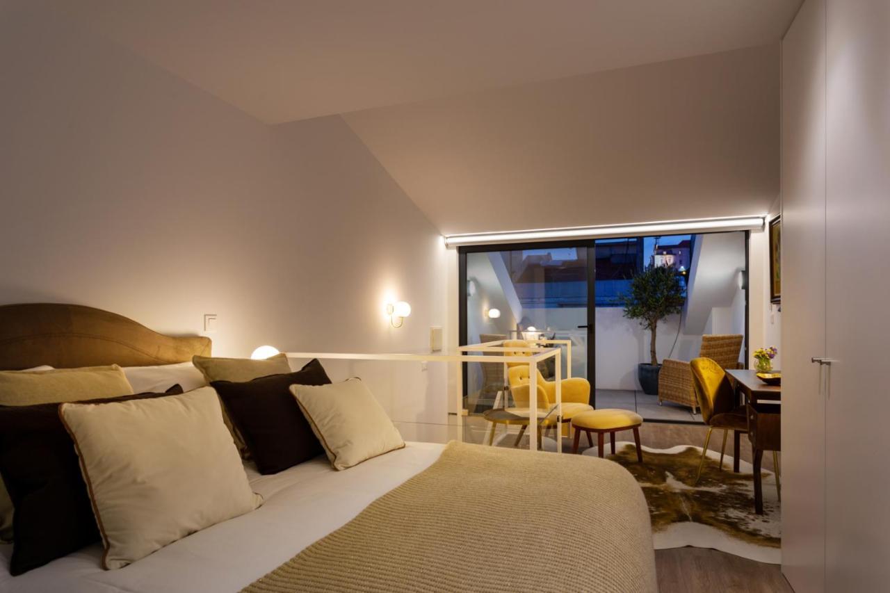 Stupendo-Three Rooms-Suite With Terrace -Center -Air Conditioning-Free Park Лісабон Екстер'єр фото